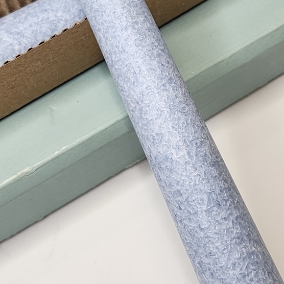 NEW Partylite 10" taper candles ice blue crackle P07614 - Picture 4 of 6